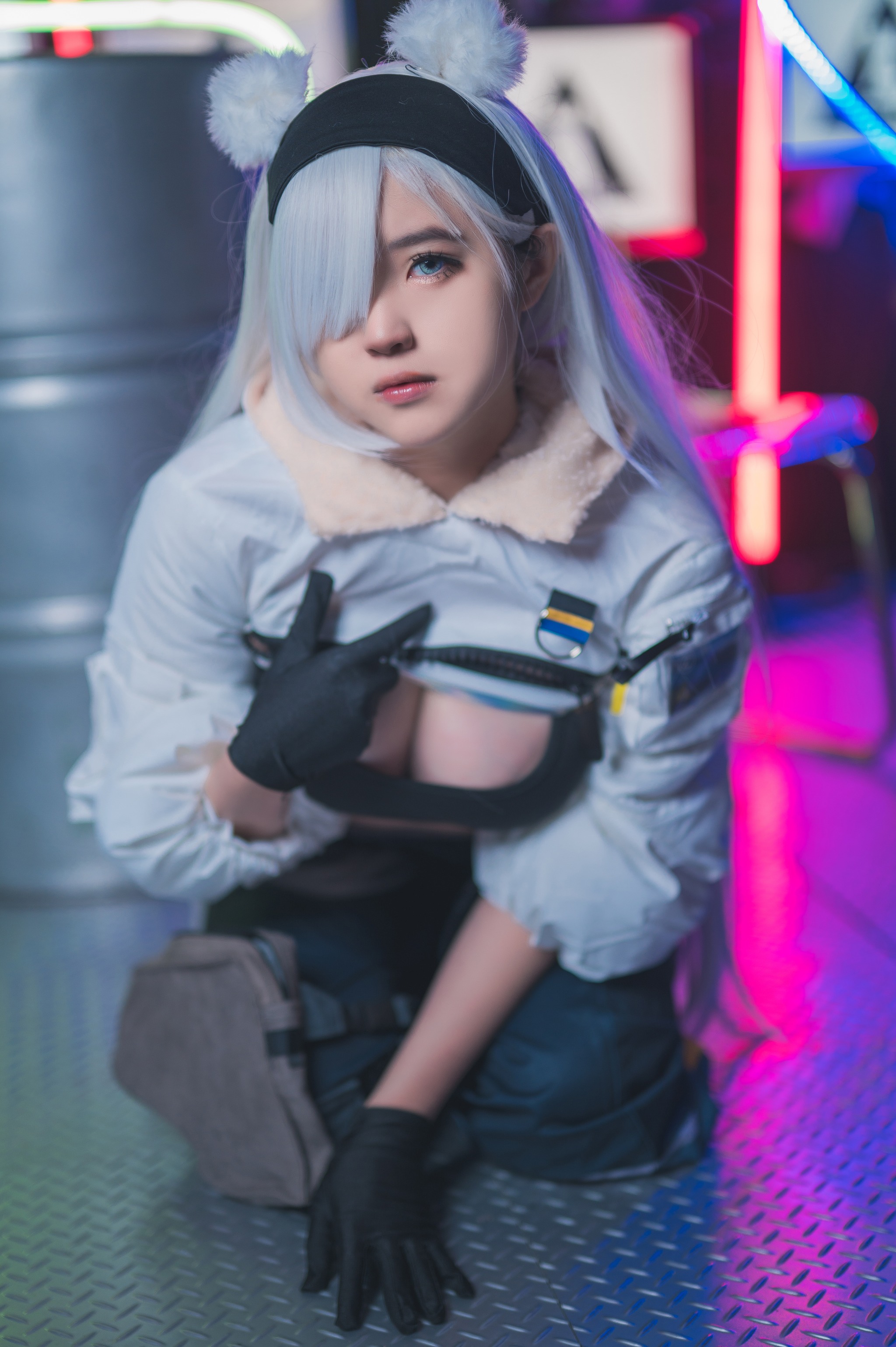 图片[1]-Hatori Sama – NO.014 Aurora (Arknights)[11P]-XikXak